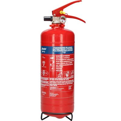 Alecto BP-2 Brandblusser poeder 2 kg Alecto BP-2 Brandblusser poeder 2 kg
