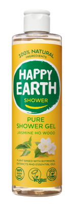 Happy Earth 100% Natural Shower Gel Jasmine Ho Wood