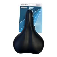 Selle Comfort zadel ride. zwart met witte bumpers - thumbnail