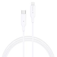 Hama USB-laadkabel USB 2.0 Apple Lightning stekker, USB-C stekker 1.00 m Wit 00201598 - thumbnail