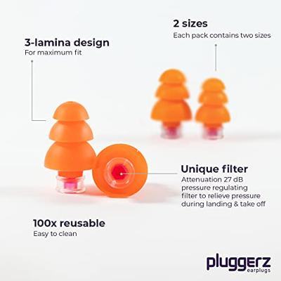 Pluggerz Travel oordopjes 2 Paar