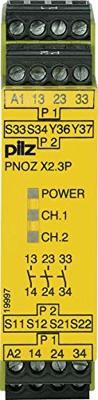 PILZ PNOZ X2.3P 24VACDC 3n/o Veiligheidsschakelapparaat 3x NO (b x h x d) 22.5 x 94 x 121 mm 1 stuk(s)