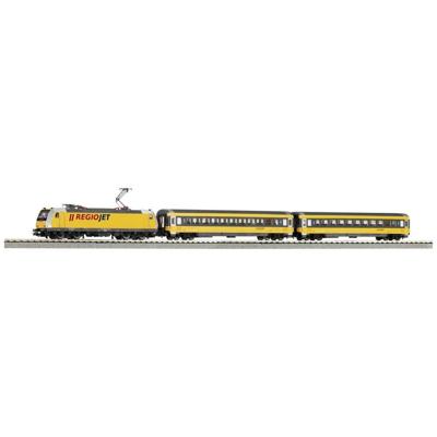 Piko H0 59019 H0 PSCwlan-startset reizigerstrein met BR 386 van Regiojet Piko H0 59019 H0 PSCwlan-startset reizigerstrein met BR 386 van Regiojet