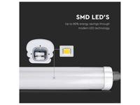 LED TL armatuur 120cm - 48W 5760lm (120lm/W) - IP65 - 4000K neutraal wit - Koppelbaar - Vervangt 200 Watt - thumbnail