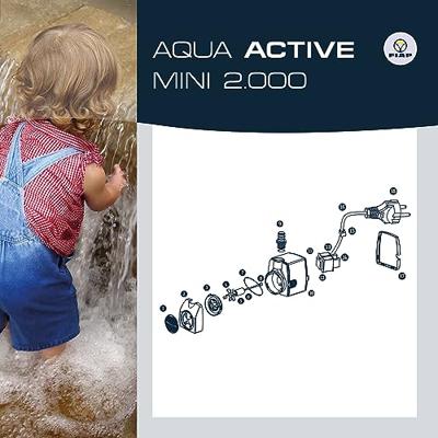 FIAP Aqua Active Mini Set 2000 Fonteinpomp, Waterspelpomp 2000 l/h FIAP Aqua Active Mini Set 2000 Fonteinpomp, Waterspelpomp 2000 l/h