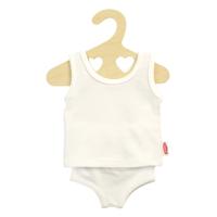 Heless Poppenonderbroek en -hemd wit, 35-45 cm - thumbnail