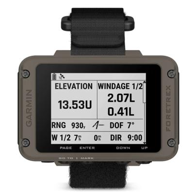 Polsnavigatie GPS - Garmin - Foretrex 901 - Ballistische editie
