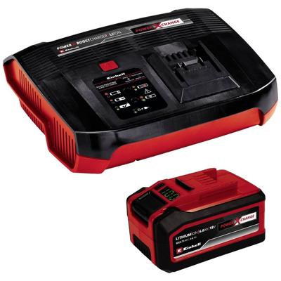 Einhell 4512143 18V 4-6Ah & 6A Boostcharger PXC Power X-Change PLUS Accu en acculader voor gereedschap 18 V 6 Ah Li-ion Einhell 4512143 18V 4-6Ah & 6A Boostcharger PXC Power X-Change PLUS Accu en acculader voor gereedschap 18 V 6 Ah Li-ion