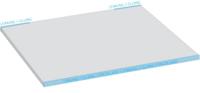 Sigel World Map HO560 Bureau onderlegger Blanco Meerdere kleuren (b x h) 595 mm x 410 mm - thumbnail