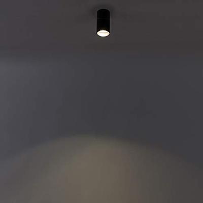 QAZQA Smart moderne spot zwart incl. WiFi GU10 - Tuba QAZQA Smart moderne spot zwart incl. WiFi GU10 - Tuba