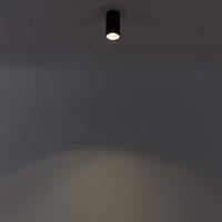 QAZQA Smart moderne spot zwart incl. WiFi GU10 - Tuba - thumbnail