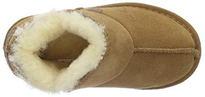 Warmbat Willow Suede Pantoffel Kinderen Cognac 31