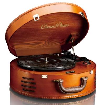 Lenco TT-34 USB-platenspeler Belt drive Hout