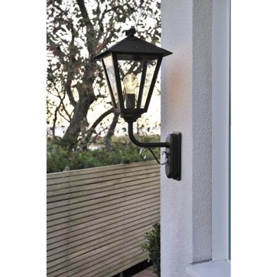 Wandlamp Benu zwart opwaarts - thumbnail