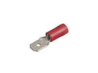 Dresselhaus platte stekkers blade terminal, insulated 6.3x0.8mm/ 0.25-1.0 qmm - thumbnail