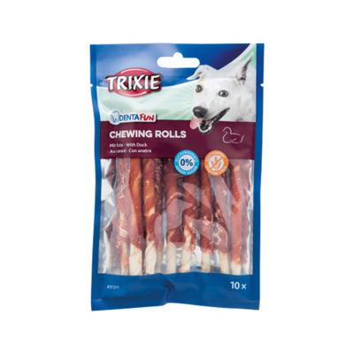 TRIXIE DENTA FUN DUCK CHEWING ROLLS 6X140 GR 17 CM