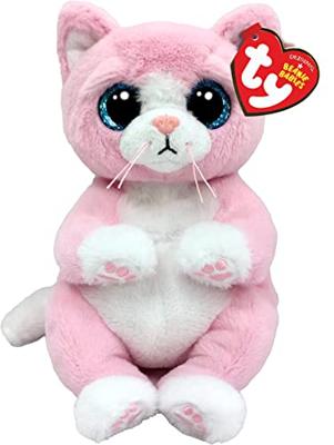 TY Beanie Babies Knuffel Kat Lillibelle 15 cm