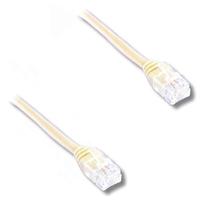 Lineaire tm20ih kabel RJ11 mannelijk 10m ivoorkleur - thumbnail