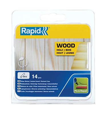 Rapid Lijmpatronen Hout, Honingkleur Ø12mm 125g - thumbnail