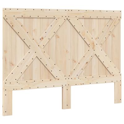 Bedframe met hoofdbord massief grenenhout 160x200 cm Bedframe met hoofdbord massief grenenhout 160x200 cm