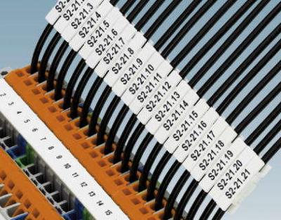 Phoenix Contact 0819411 UC-WMT (23X4) Kabelmarkering Montagemethode: Schuiven Markeringsvlak: 23 x 4 mm Wit Aantal markeringen: 240 10 stuk(s)