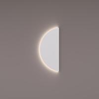 HIPP Design Toiletspiegel - Halfrond - 35 x 80 x 3 cm - Indirecte LED Verlichting 3000K - Extern Geschakeld - Omkeerbaar - thumbnail