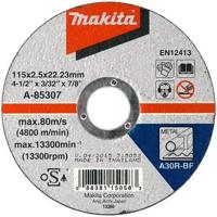 Makita A-85307 Doorslijpschijf 115x2,5x22,23mm staal - thumbnail