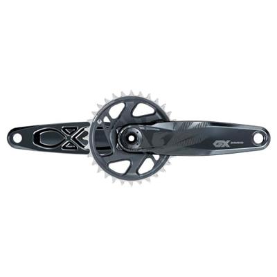 SRAM crankstel "gx eagle" crankset gx eagle 30t fatbike 5" 165mm