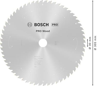 Bosch Accessories Bosch Power Tools 2608837744 Cirkelzaagblad 305 x 30 mm Aantal tanden: 96 1 stuk(s)