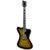 ESP LTD Sparrowhawk Vintage Silver Sunburst Bill Kelliher Signature elektrische gitaar met koffer - thumbnail