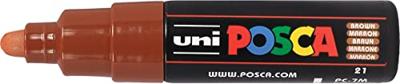Paintmarker uni posca pc7m b bruin | 6 stuks
