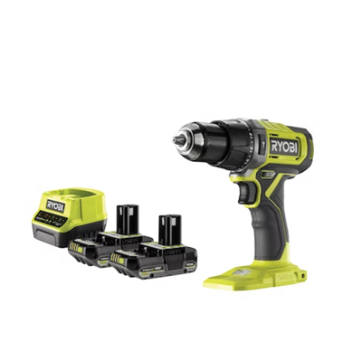 Ryobi 18V | Accuklopboormachine | 52Nm | Inclusief accu en lader 5133005523 Ryobi 18V | Accuklopboormachine | 52Nm | Inclusief accu en lader 5133005523