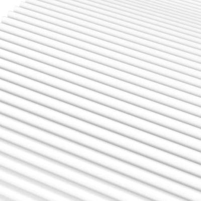 Schuimmatras hardheid H2 H3 90x210 cm wit