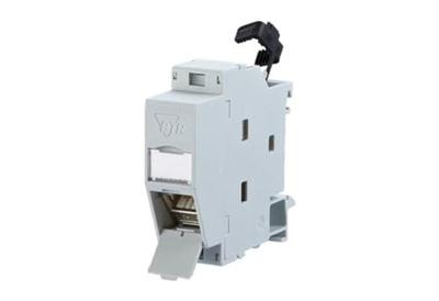 Metz Connect 130B117003-E Netwerkdoos DIN-rails CAT 6A Grijs-wit (RAL 7035) Metz Connect 130B117003-E Netwerkdoos DIN-rails CAT 6A Grijs-wit (RAL 7035)