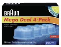 Braun CCR4 Clean & Renew Refill Cartridge 4 Stuks - thumbnail