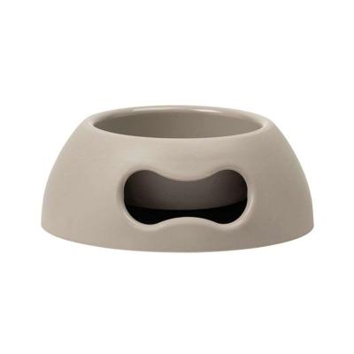 Voerbak voor honden United Pets Pappy 1,1 L Grijs Polypropyleen 24.5 cm