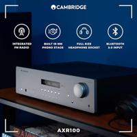 Cambridge Audio: AXR100 FM/AM Stereo Receiver - Grijs - thumbnail