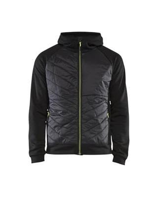 Blåkläder Hybride sweater 34632526 | Zwart/High-Vis Geel | Maat 4XL - 7330509713297 Blåkläder Hybride sweater 34632526 | Zwart/High-Vis Geel | Maat 4XL - 7330509713297