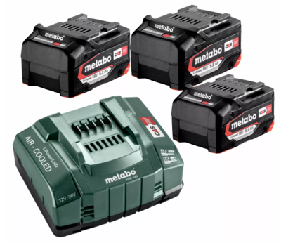 Metabo Basis-set 3x 18 volt 5.2Ah accu&apos;s | Pick+Mix - 685048000