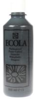 Talens Ecola plakkaatverf flacon van 500 ml, zwart - thumbnail