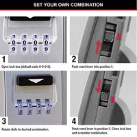 MASTER LOCK Beveiligd sleutelkastje met achtergrondverlichting - Handgreep - thumbnail