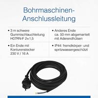 AS Schwabe 70556 Aansluitkabel Stroom Zwart 3.00 m - thumbnail