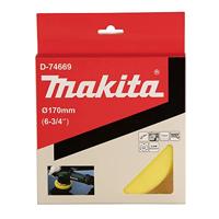 Makita Accessoires Spons geel hard grof 170mm - D-74669 D-74669 - thumbnail
