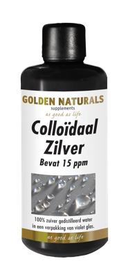 Golden Naturals Colloidaal zilver 100 Milliliter