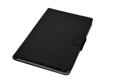 Nieuw universeel haaksysteem voor betere compatibiliteit, verstelbare videopositie, gemakkelijke toegang tot bedieningselementen en connectoren, magnetische flapstof, PU-leer7iBlack