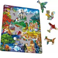 Larsen legpuzzel Maxi Sprookjes van Grimm junior 33 stukjes - thumbnail