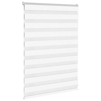 VidaXL Zebra blind 95x100 cm stofbreedte 90,9 cm polyester wit VidaXL Zebra blind 95x100 cm stofbreedte 90,9 cm polyester wit