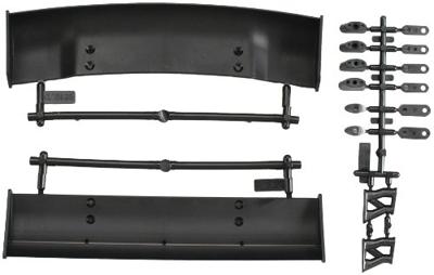 HPI - Molded wing set (2 types/1/10 scale/black) (85197)
