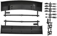 HPI - Molded wing set (2 types/1/10 scale/black) (85197) - thumbnail