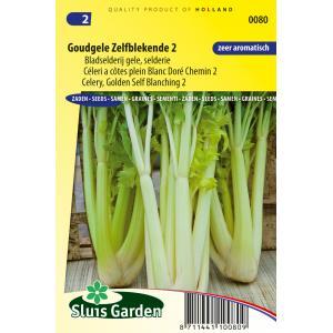 Bladselderij goudgele zelfblekende 2 zaden Bladselderij goudgele zelfblekende 2 zaden